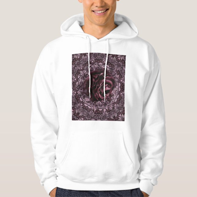 Rose Mandala  Hoodie (Front)