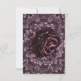 Rose Mandala  Invitation