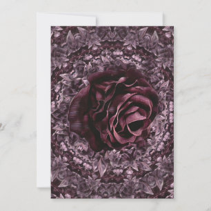 Rose Mandala Invitation