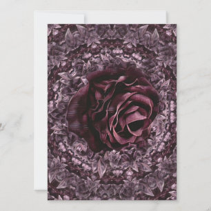Rose Mandala Invitation
