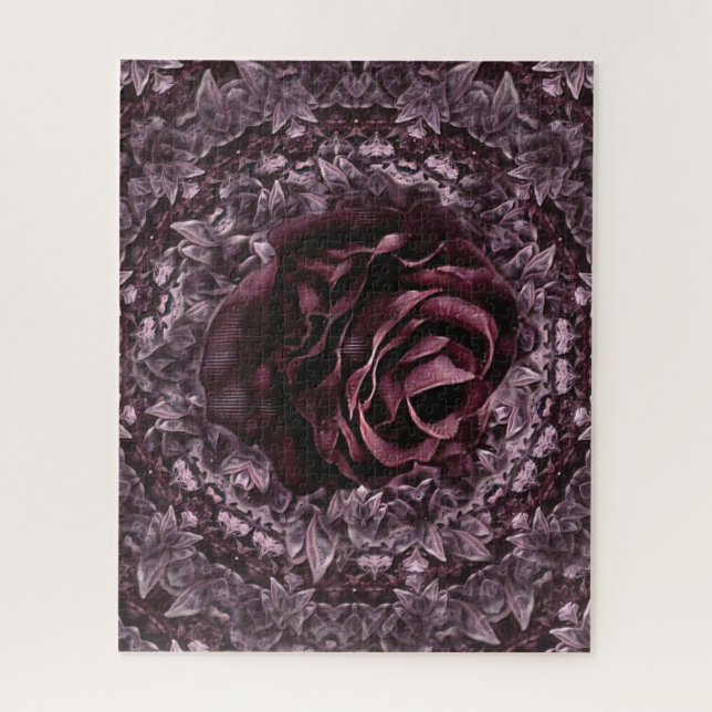 Rose Mandala  Jigsaw Puzzle (Vertical)