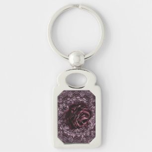 Rose Mandala  Key Ring