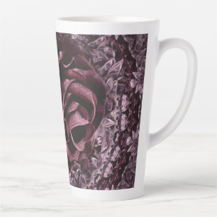 Rose Mandala  Latte Mug