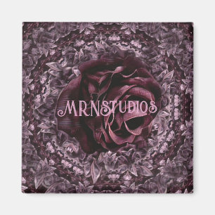 Rose Mandala  Magnet