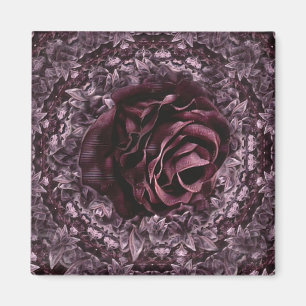 Rose Mandala Magnet