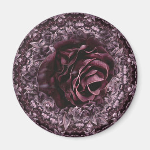 Rose Mandala  Magnet