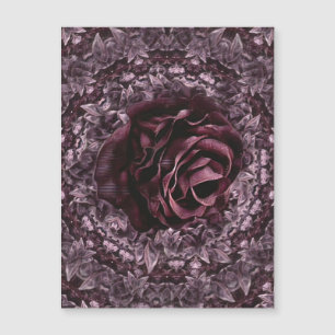 Rose Mandala Magnetic Invitation