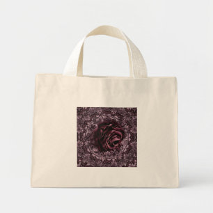 Rose Mandala  Mini Tote Bag