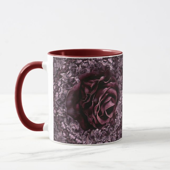 Rose Mandala  Mug (Left)