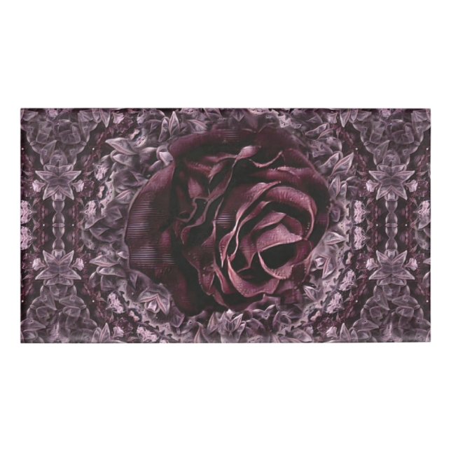 Rose Mandala  Name Tag (Front)