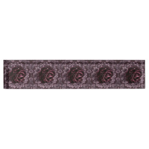 Rose Mandala  Nameplate