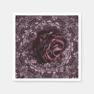 Rose Mandala Napkin