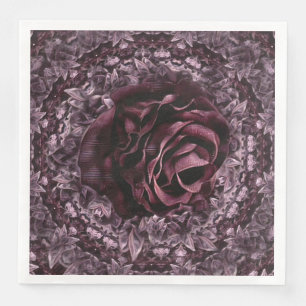 Rose Mandala Napkin