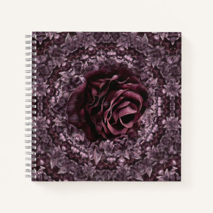 Rose Mandala Notebook