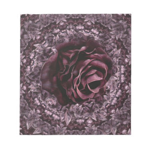 Rose Mandala Notepad