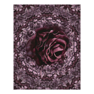 Rose Mandala  Photo Print