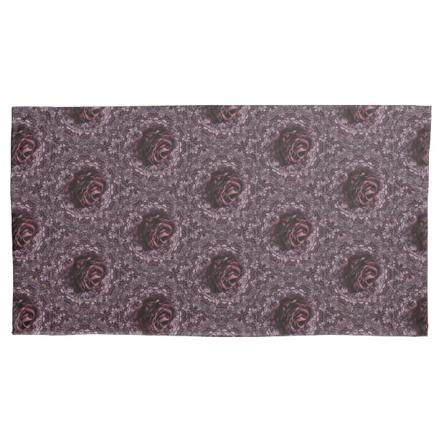 Rose Mandala  Pillowcase (Front)
