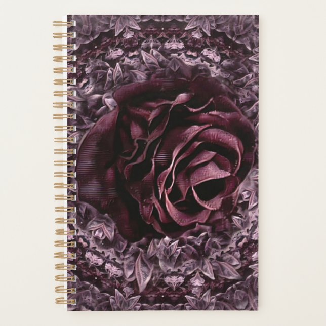 Rose Mandala  Planner (Front)