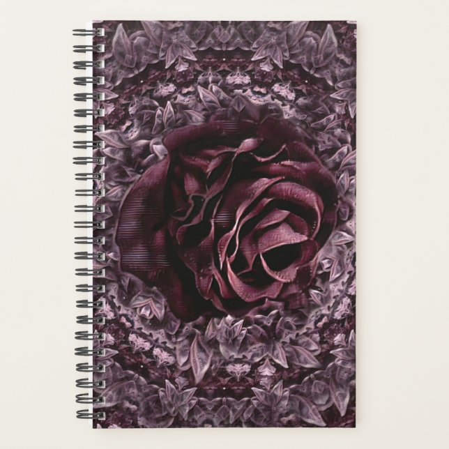 Rose Mandala  Planner (Front)