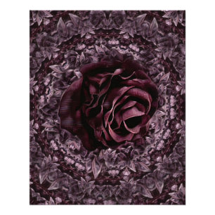 Rose Mandala  Poster