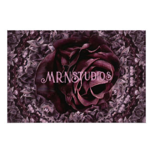 Rose Mandala  Poster