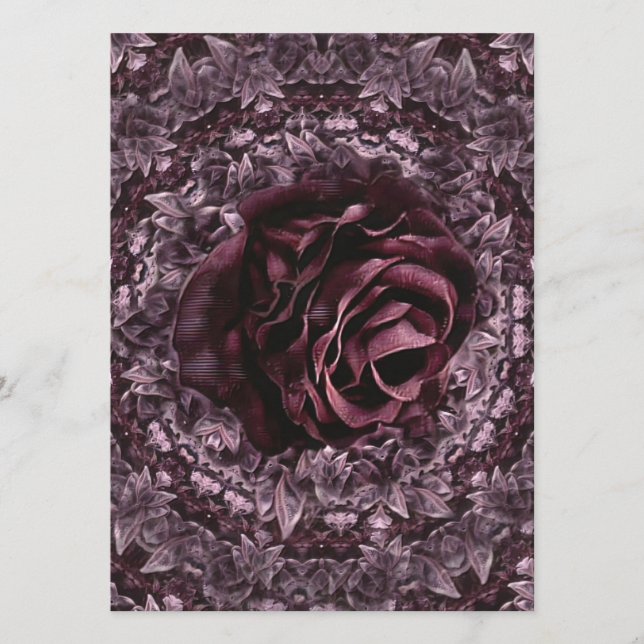 Rose Mandala  Programme (Front)