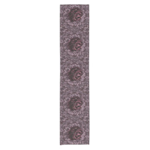 Rose Mandala Short Table Runner