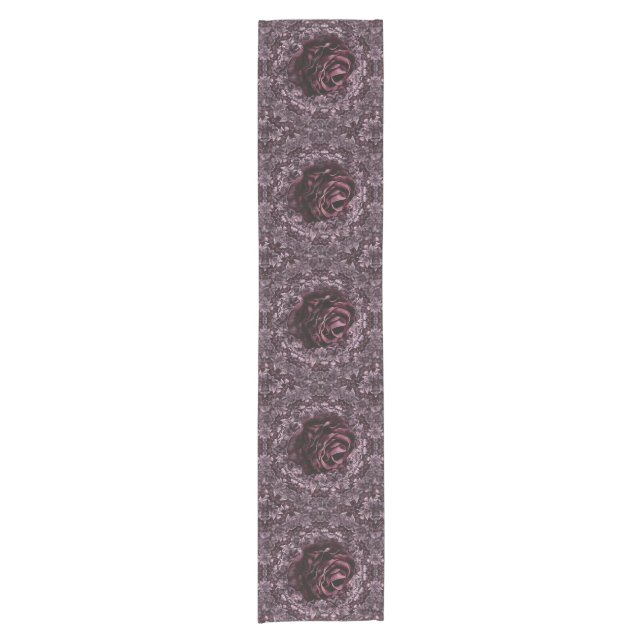 Rose Mandala  Short Table Runner (Front)
