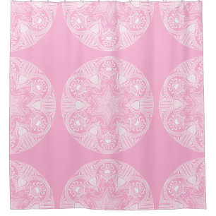 Rose Mandala Shower Curtain