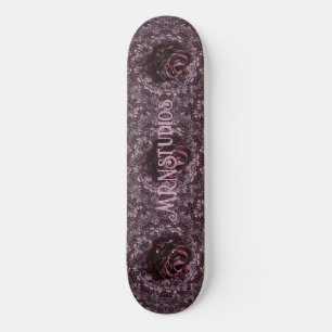 Rose Mandala Skateboard