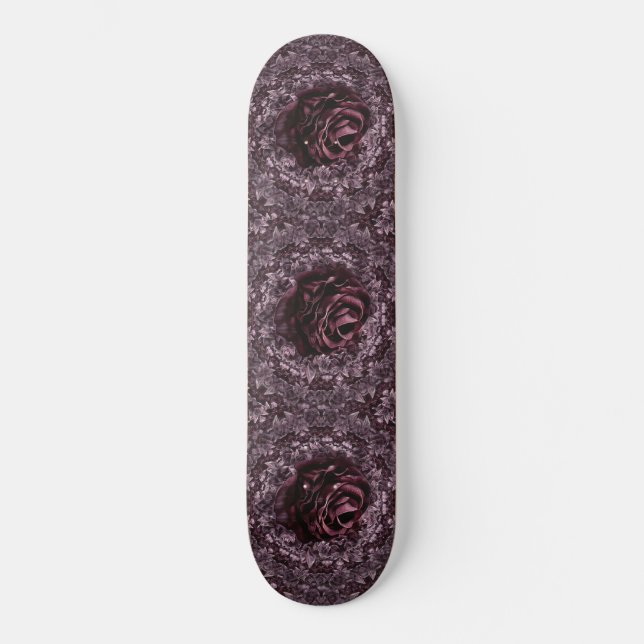 Rose Mandala  Skateboard (Front)