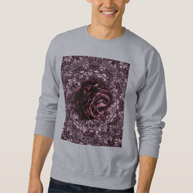 Rose Mandala  Sweatshirt (Front)
