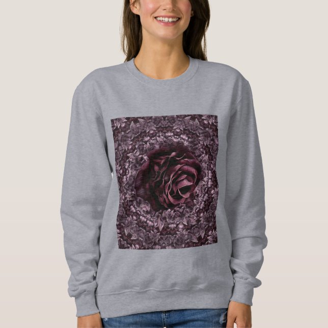 Rose Mandala  Sweatshirt (Front)