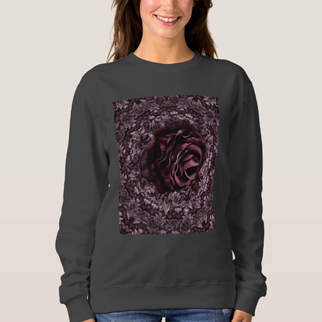 Rose Mandala  Sweatshirt (Front)