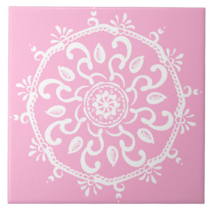 Rose Mandala Tile