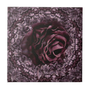 Rose Mandala Tile