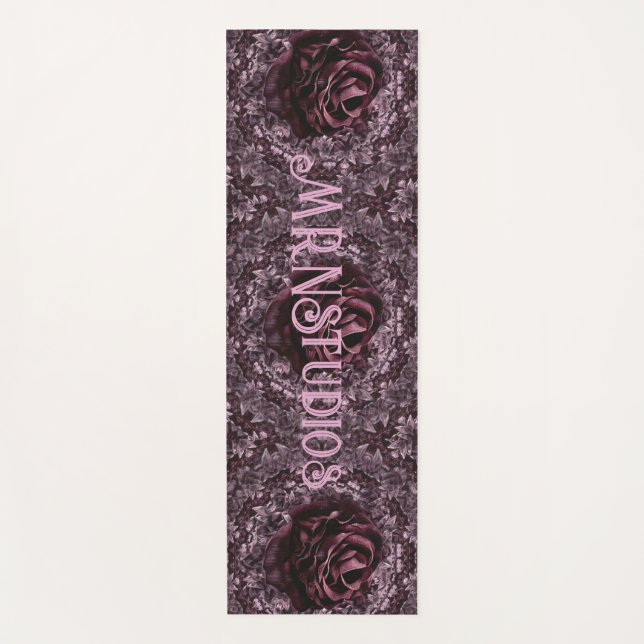 Rose Mandala Yoga Mat (Front)