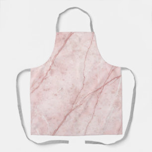 Rose Marble Organic Dusty Rose Blush Apron