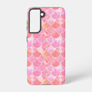 Rose mermaid scales samsung galaxy case