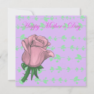 Rose Mother's Day Card