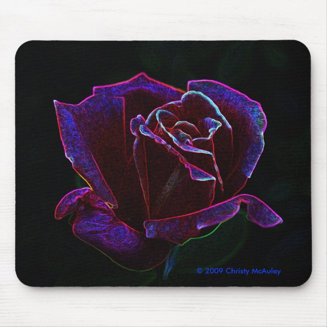 Rose Mouse Mat (Front)