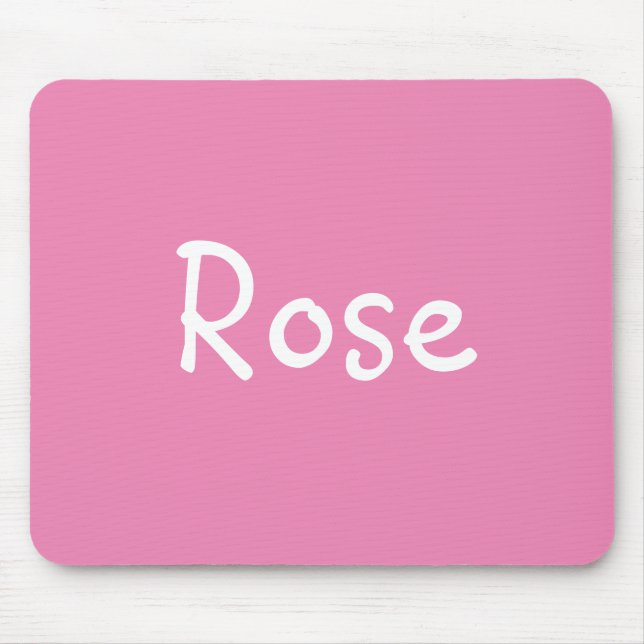 Rose Mouse Mat (Front)