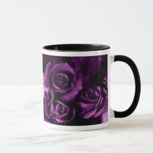 Rose Mug- Purple Mug
