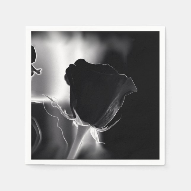 Rose Noire Napkin (Front)
