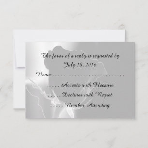Rose Noire RSVP Cards