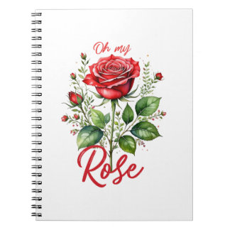 Rose Notebook