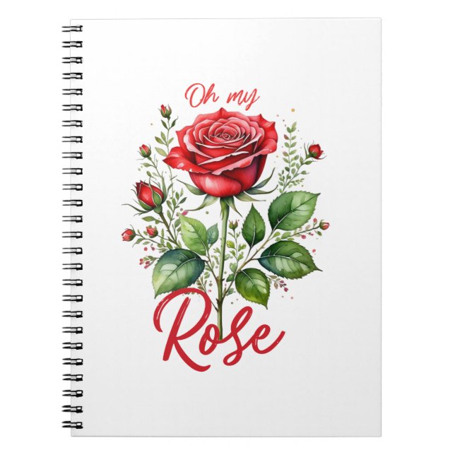 Rose Notebook (Front)