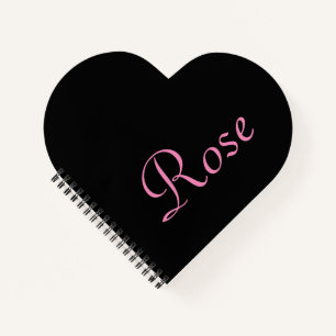 Rose Notebook