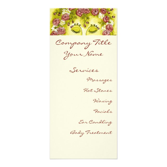 Rose Nymph Rack Card (Front)