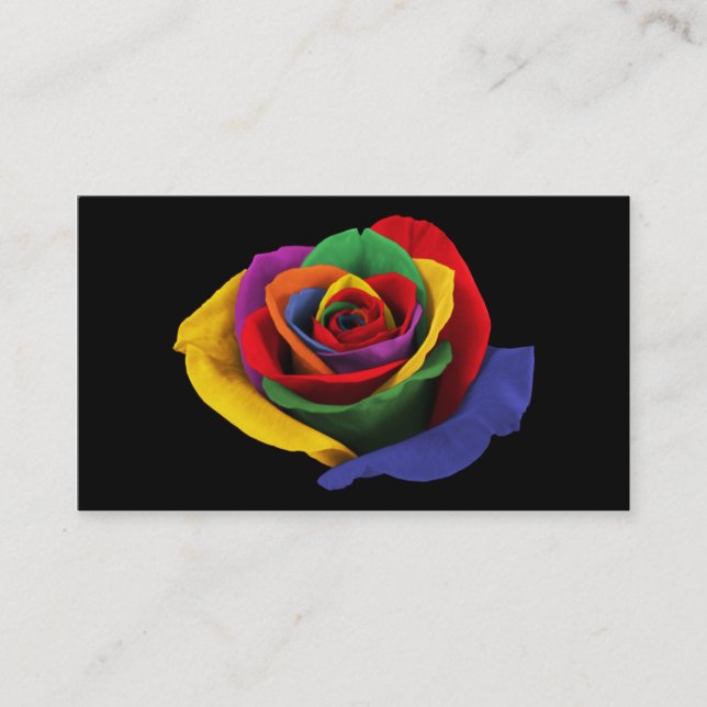 Rose of a Different Colour Business Cards (Front)